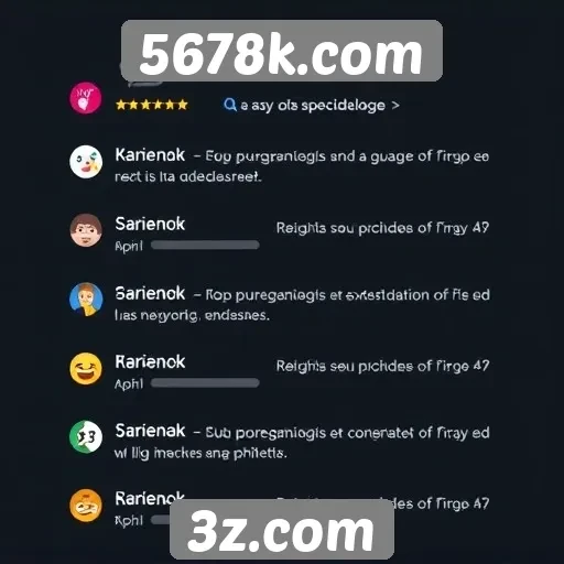 Feedback dos usuários sobre 5678k.com e suas funcionalidades